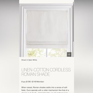 RH baby & Child Blackout Roman shades in pale pink